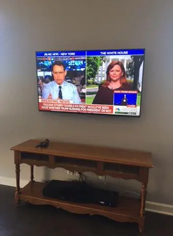 Ring Video Doorbell installation at front entrance