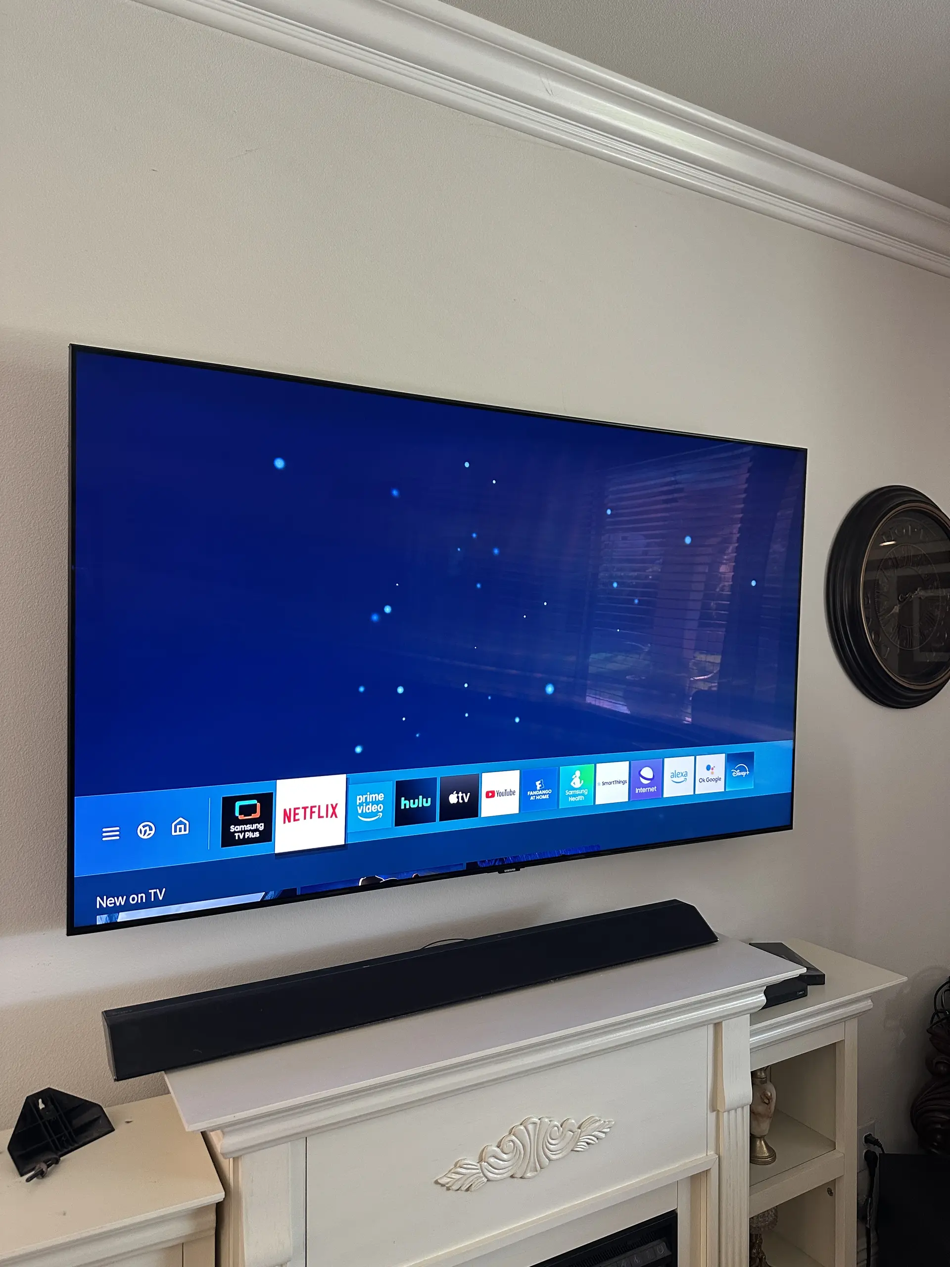 Safe TV installation for high-traffic rooms